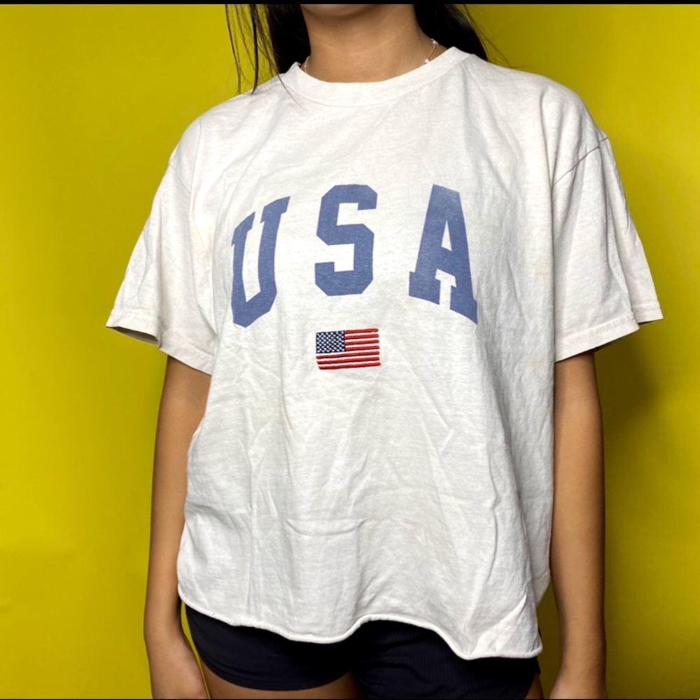 White Brandy Melville USA Shirt